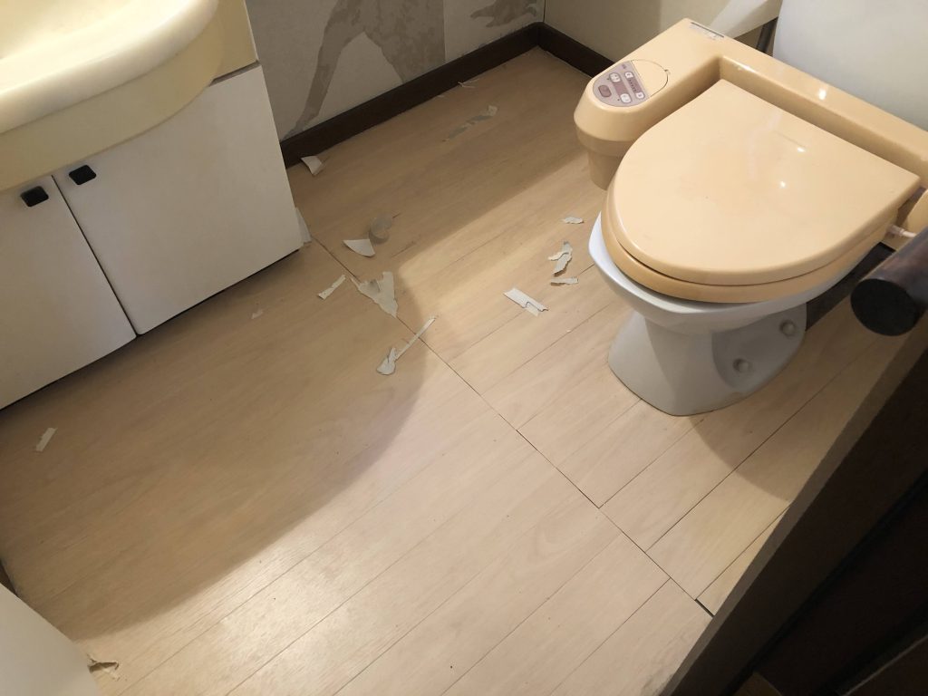 レストルーム・洗面化粧台交換|施工写真2