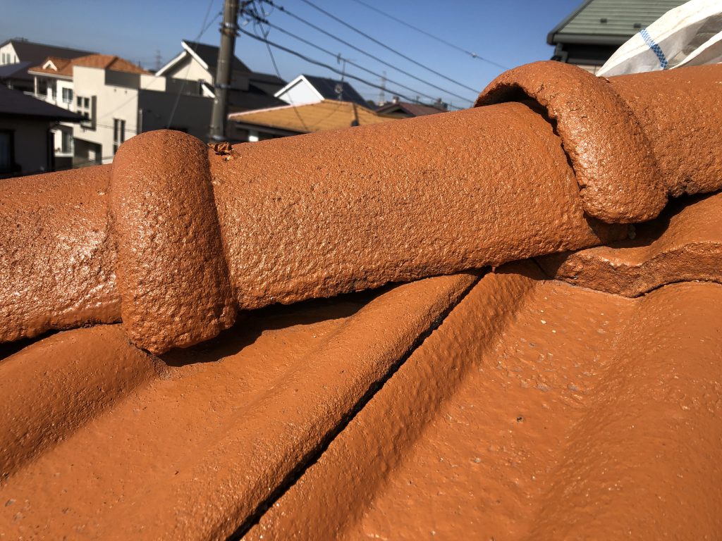 瓦屋根の小修繕|施工写真7
