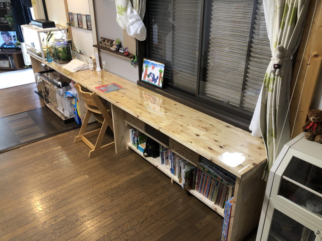 部屋改造リフォーム(キッチン新設・クロス)|施工写真16